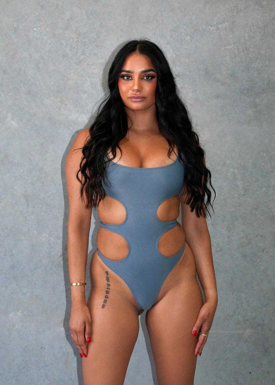 verano collective cut-out swimsuit